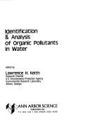 Identification & analysis of organic pollutants in water