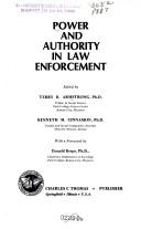 Power and authority in law enforcement