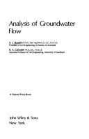 Analysis of groundwater flow
