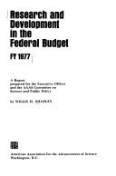 Research and development in the Federal budget, FY 1977