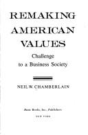 Remaking American values