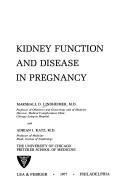 Kidney function and disease in pregnancy