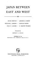 Japan between East and West