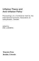 Inflation theory and anti-inflation policy