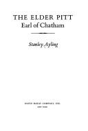 The Elder Pitt, Earl of Chatham