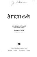 À mon avis