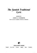 The Spanish traditional lyric