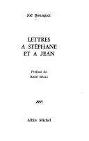 Lettres à Stéphane et à Jean