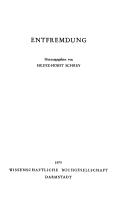 Entfremdung