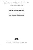 Askese und Mysterium