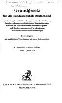 Grundgesetz für die Bundesrepublik Deutschland