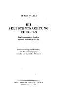 Die Selbstentmachtung Europas