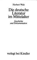 Die deutsche Literatur im Mittelalter