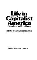 Life in capitalist America