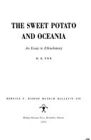The sweet potato and Oceania