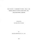 Self concept: a comparison of Negro-, Anglo-, and Spanish-American students