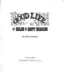 The good life album of Helen & Scott Nearing