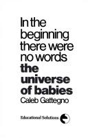 In the beginning there were no words