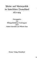 Marine und Marinepolitik im kaiserlichen Deutschland 1871-1914