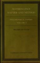 Mathematics, matter, and method