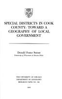 Special Districts in Cook County