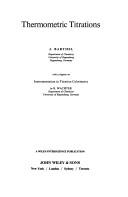 Thermometric titrations
