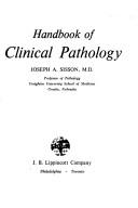 Handbook of clinical pathology