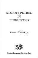 Stormy petrel in linguistics