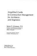 Simplified guide to construction management for architects and engineers