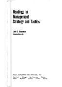 Readings in management strategy and tactics