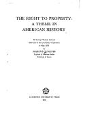 The right to property