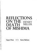 Reflections on the death of Mishima