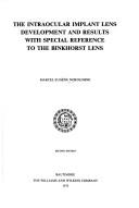 The intraocular implant lens development and results with special reference to the Binkhorst lens