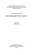 Ægteskabet og loven =