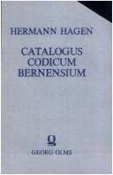Catalogus codicum bernensium (Bibliotheca Bonçarsiana)
