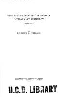 The University of California Library at Berkeley, 1900-1945