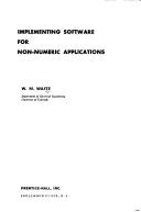 Implementing software for non-numeric applications