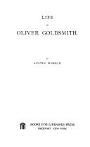 Life of Oliver Goldsmith
