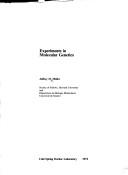 Experiments in molecular genetics
