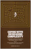 Coping with increasing complexity