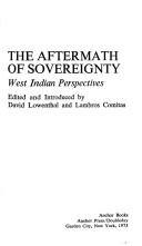 The aftermath of sovereignty: West Indian perspectives