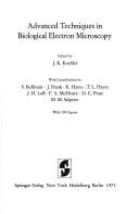 Advanced techniques in biological electron microscopy