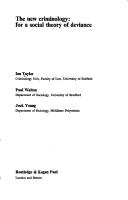 The new criminology