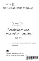 Renaissance and Reformation England, 1509-1714
