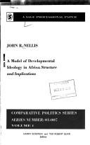 A model of developmental ideology in Africa: structure and implications