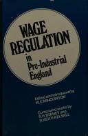 Wage regulation in pre-industrial England