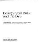 Designing in batik and tie dye