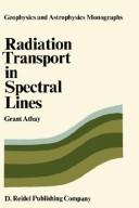 Radiation transport in spectral lines