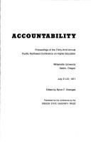Accountability; proceedings