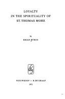 Loyalty in the spirituality of St. Thomas More